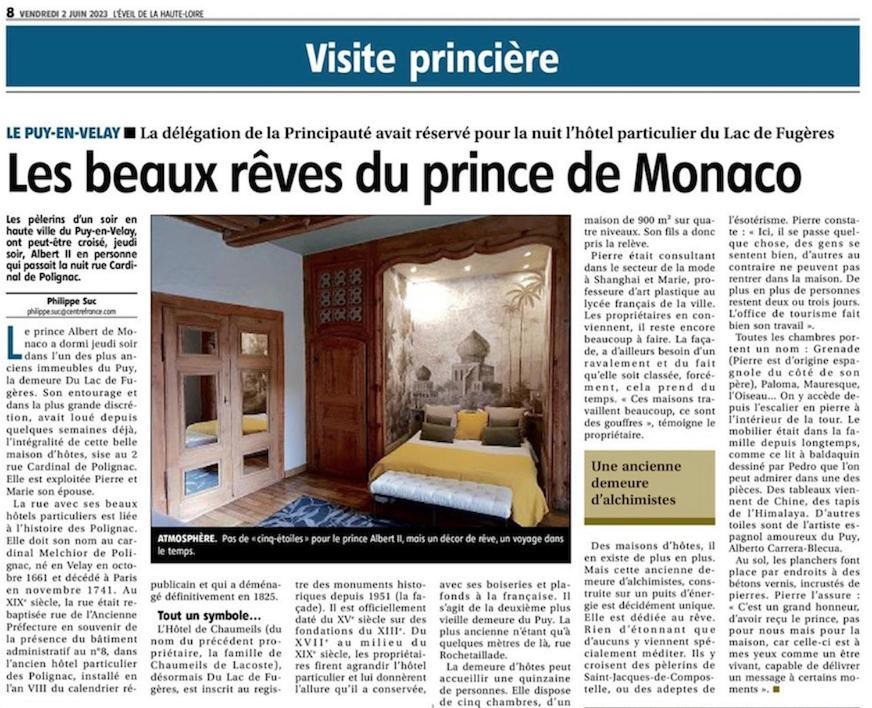 La Demeure Du Lac De Fugeres Le Puy-en-Velay ภายนอก รูปภาพ